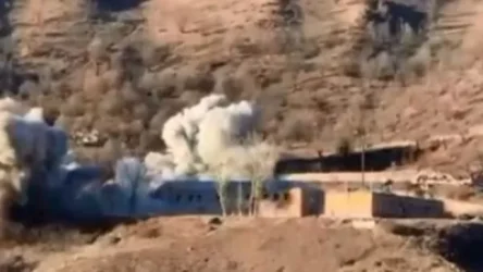 ՏԵՍԱՆՅՈՒԹ. Քարվաճառի շրջանում լքված հայկական զորամասի պայթյունը