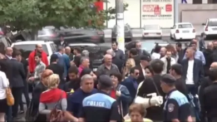 ՏԵՍԱՆՅՈՒԹ. Քոչարյանի աջակիցները բողոքի ակցիա են իրականացնում