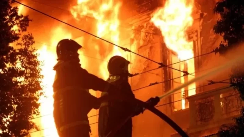 Օձուն գյուղի 2 տներում հրդեհ է բռնկվել