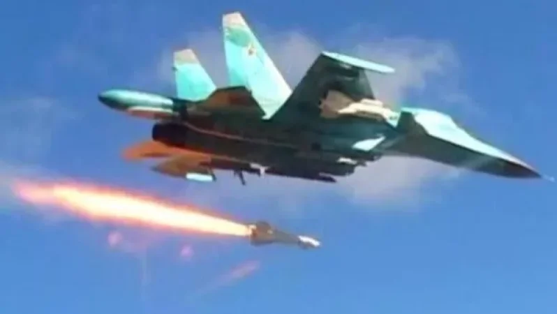 Russian Air Force Strikes Jihadist Positions in Latakia