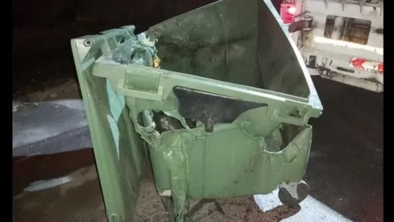 Երևանում կրկին աղբաման է այրվել