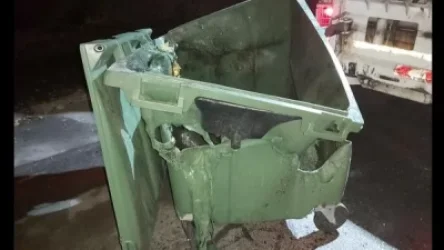 Երևանում կրկին աղբաման է այրվել