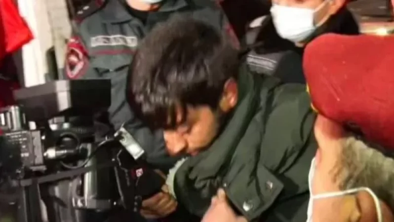 Ոստիկանները բռնություն են գործադրել «Երկիր մեդիա» հեռուստաընկերության օպերատորի նկատմամբ