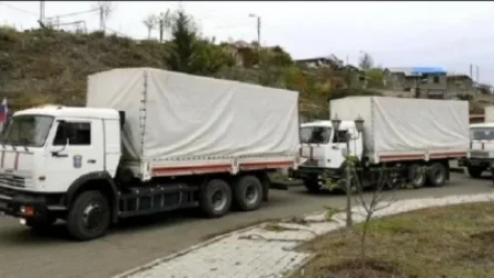 ՌԴ ԱԻՆ-ը ԼՂ է ուղարկել 3000 տաք ծածկոց և 8 տոննա շինանյութ տների վերականգնման համար