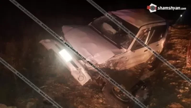 «Mitsubishi Pajero io»-ն ու «08»-ը հայտնվել են ձորում. կա 6 վիրավոր