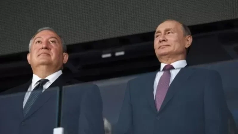 Պուտինը շնորհավորական ուղերձ է հղել Արմեն Սարգսյանին