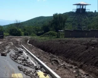 Շուռնուխի նորակառույց ճանապարհը փակվել է ուժեղ հեղեղումների պատճառով