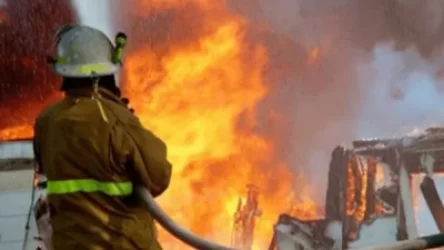 Մրգաշեն գյուղի երկաթգծերի մոտ հրդեհ է բռնկվել. դեպքի վայր է մեկնել 4 մարտական հաշվարկ