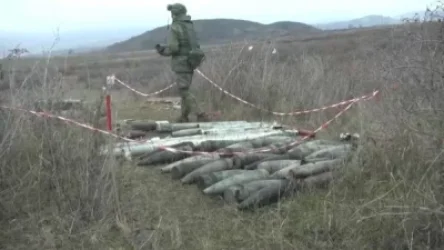 ՏԵՍԱՆՅՈՒԹ. ՌԴ մասնագետներն ականազերծում են Շուշի–Լիսագոր ճանապարհը