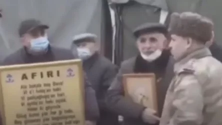 Ադրբեջանի ուդիները Դադիվանքում պատարագ են մատուցել. ուդիները քրիստոնյաներ են