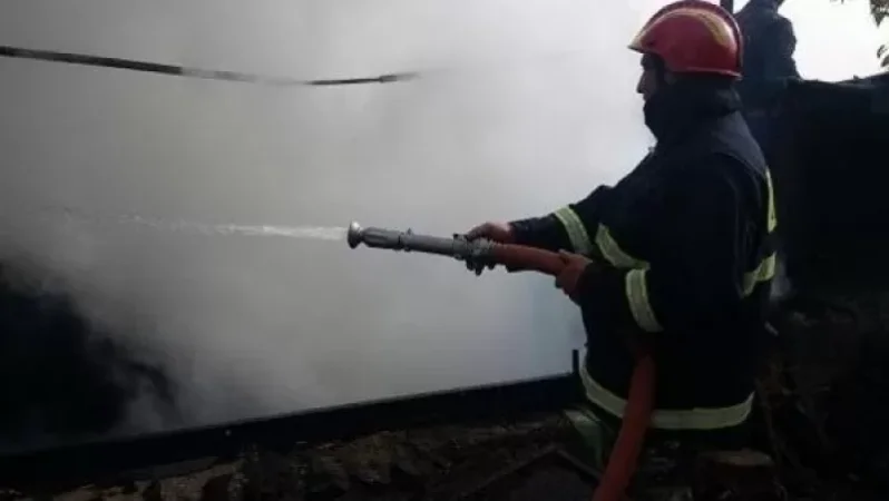 Հրշեջները մարել են Նոր Խարբերդի ամառանոցների տներից մեկում բռնկված հրդեհը
