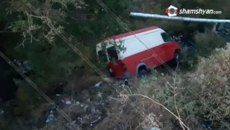 41-ամյա վարորդը Mercedes Sprinter-ով ընկել է գետը