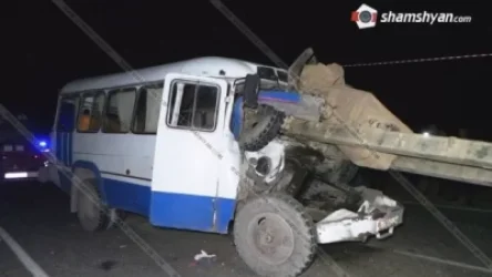 Խոշոր ավտովթար Արտենի-Քարակերտ ավտոճանապարհին. կա 1 զոհ և 14 վիրավոր