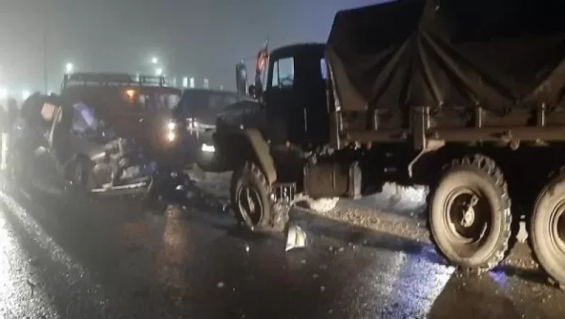 Car Collides with Peacekeeping Forces' Ural on Stepanakert-Askeran Road, Fatalities Reported