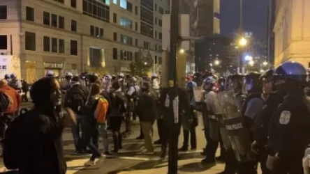 Վաշինգտոնում տեղի են ունեցել բախումներ Թրամփի կողմնակիցների և ընդդիմադիրների միջև