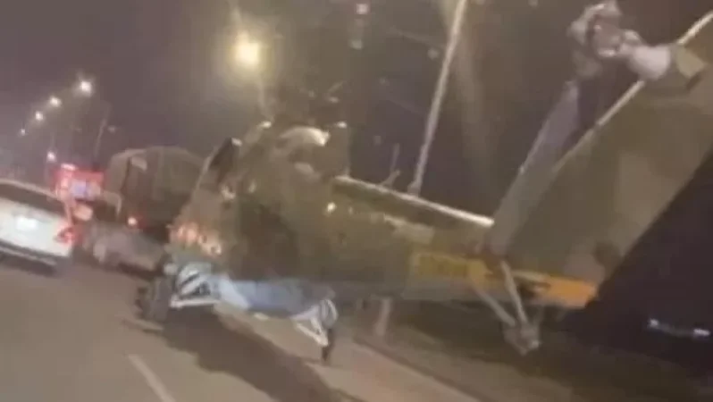 Helicopter Found on Yerevan Street Belongs to the 102nd Russian Military Base, Ministry of Defense of Armenia