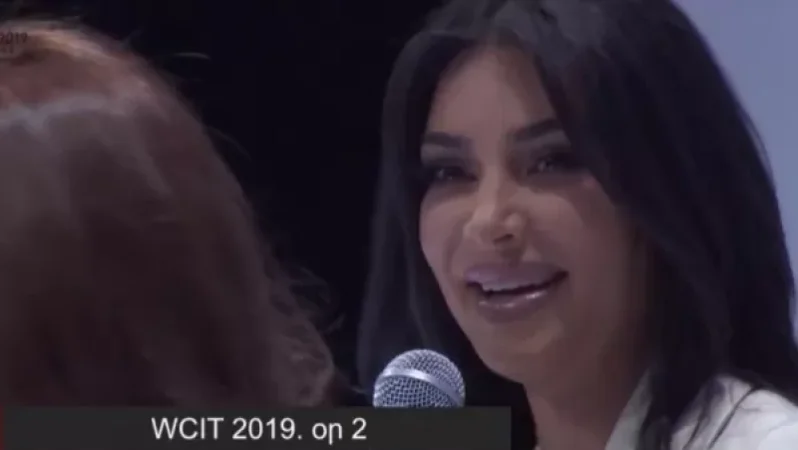 Live: Kim Kardashian Speaking at WCIT Conference