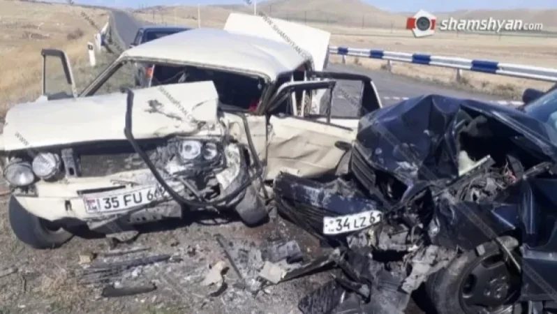 Խոշոր ավտովթար Շիրակի մարզում . մանկահասակ երեխաներ են տուժել