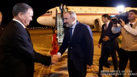 Նիկոլ Փաշինյանը ժամանել է Աշխաբադ