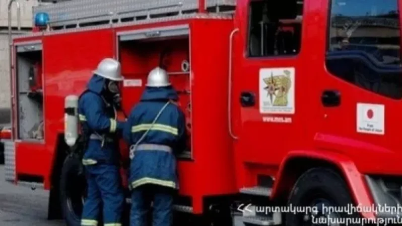 Աբովյան քաղաքում գտնվող բենզալցակայանում հրդեհ է բռնկվել