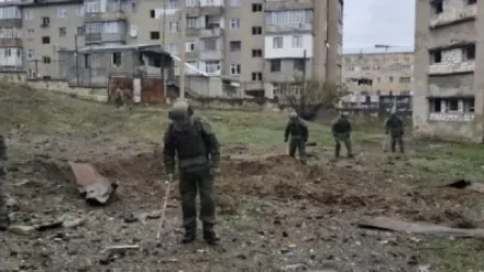 Ղարաբաղում ռուս սակրավորները 195 հա մաքրել են չպայթած ականներից և արկերից