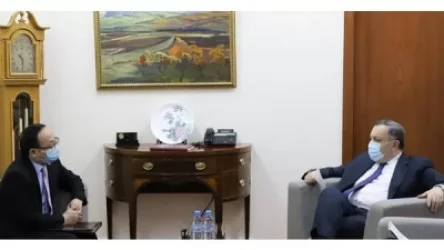 ԱԳ փոխնախարար Ավետ Ադոնցը հանդիպել է ՀՀ-ում ՉԺՀ դեսպան Ֆան Յունի հետ