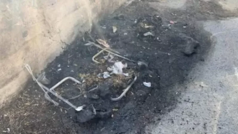 Երևանում աղբամաններ են այրվել