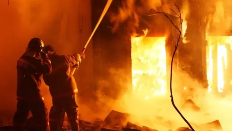 Գյումրիում հրդեհ է բռկվել