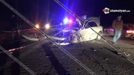 Ողբերգական ավտովթար Շիրակի մարզում. կա 1 զոհ, 1 վիրավոր