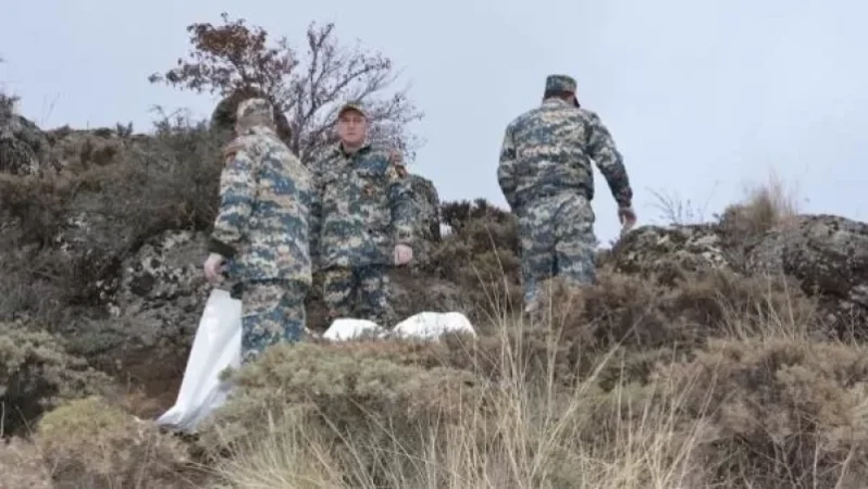 Ֆիզուլու, Ջաբրայիլի, Հադրութի հատվածներում գտնվել է 35 զինվորականի և 1 քաղացու մարմին