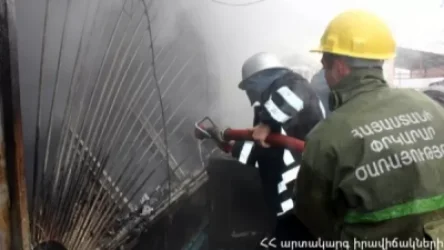 Կապանի տներից մեկում հրդեհ է բռնկվել