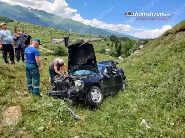ԼՈՒՍԱՆԿԱՐՆԵՐ. Խոշոր ավտովթար Լոռու մարզում. 4 մարդ տեղում մահացել են