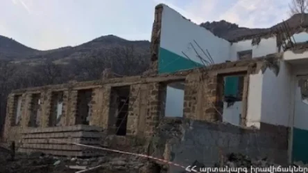 Փլուզում Եղեգիս գյուղի չգործող դպրոցում. կա զոհ