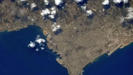 Պայթյունից ավերված Բեյրութը նկարել են տիեզերքից