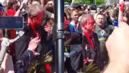 ՏԵՍԱՆՅՈՒԹ. Հրապարակվել են Լեհաստանում ՌԴ դեսպանի վրա հարձակման կադրերը