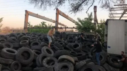 Շարունակվում է սահմանի համար անվադողեր հավաքելու գործընթացը . Գյումրիից հերթական խմբաքանակն է ուղևորվել սահման