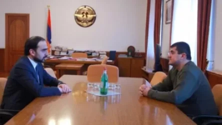 Արցախի նախագահը Տիգրան Ավինյանի հետ քննարկել է Արցախում ենթակառուցվածքների վերականգնմանն առնչվող մի շարք հարցեր