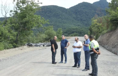 Գնել Սանոսյանը՝ Կիրանցի նոր կառուցվող ճանապարհի և կամրջի շինարարության ընթացքի մասին