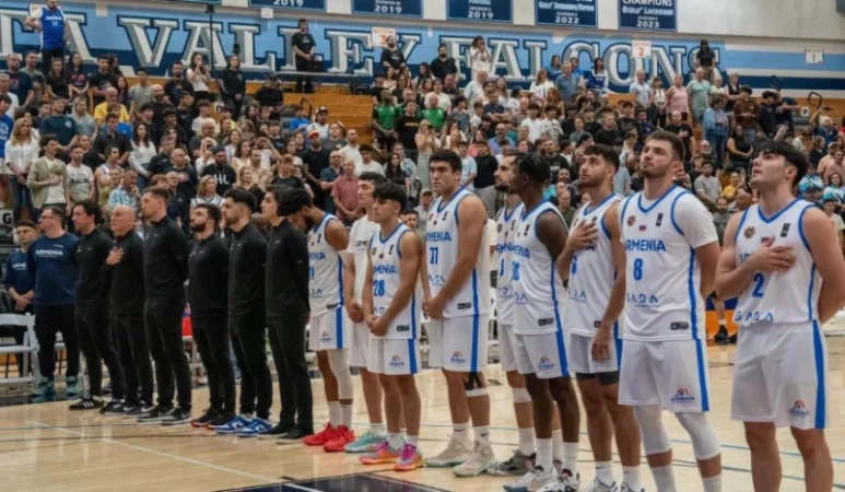 Հայաստանի բասկետբոլի հավաքականը՝ Լոս Անջելեսի ընկերական մրցաշարի հաղթող