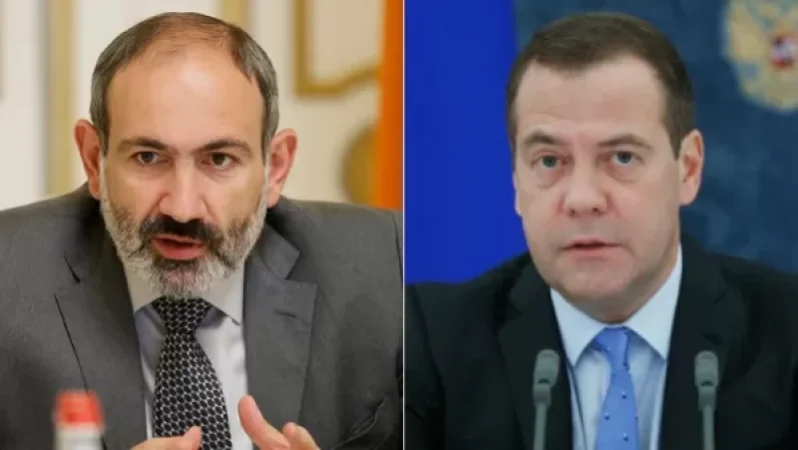 Նիկոլ Փաշինյանն ու Դմիտրի Մեդվեդևը հեռախոսազրույց են ունեցել