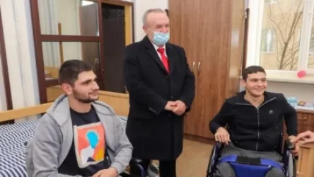 ԿԳՄՍ նախարարն այցելել է Հայրենիքի պաշտպանի վերականգնողական կենտրոն