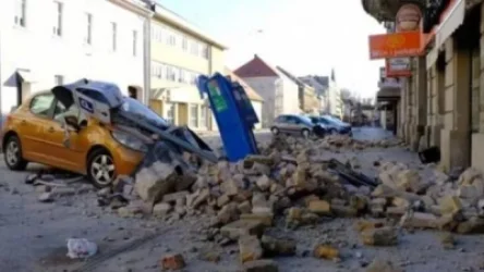 Խորվաթիայում շարունակվում են ցնցումները, սերբական գյուղ Է ավերվել