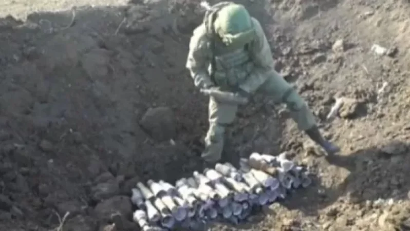 Ռուս սակրավորները մեկ օրում Լեռնային Ղարաբաղում մաքրել են 6,5 հա տարածք