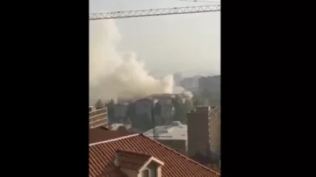 ՏԵՍԱՆՅՈՒԹ. Հրդեհ Ազգային ժողովի շենքի հետնամասում