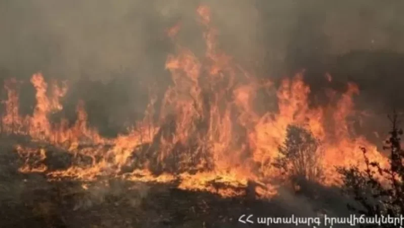 Կրկին հրդեհ «Դիլիջան ազգային պարկ» ՊՈԱԿ-ում. ԱԻՆ