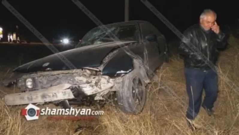 Վարորդը ղեկին քնել է ու վթարի ենթարկվել. վերջինս մարմնական վնասվածքներով տեղափոխվել է հիվանդանոց