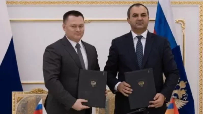 ՀՀ գլխավոր դատախազ Արթուր Դավթյանը հանդիպում է ունեցել ՌԴ գլխավոր դատախազ Իգոր Կրասնովի հետ