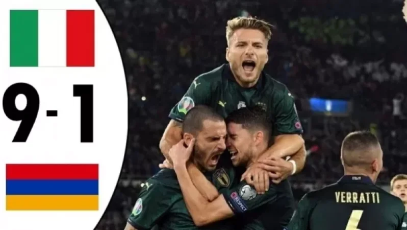 Հայաստան-Իտալիա խաղից հետո մարզական կայքերը ֆուտբոլային հանդիպումների ռեկորդային հաշիվներն են վերհիշել