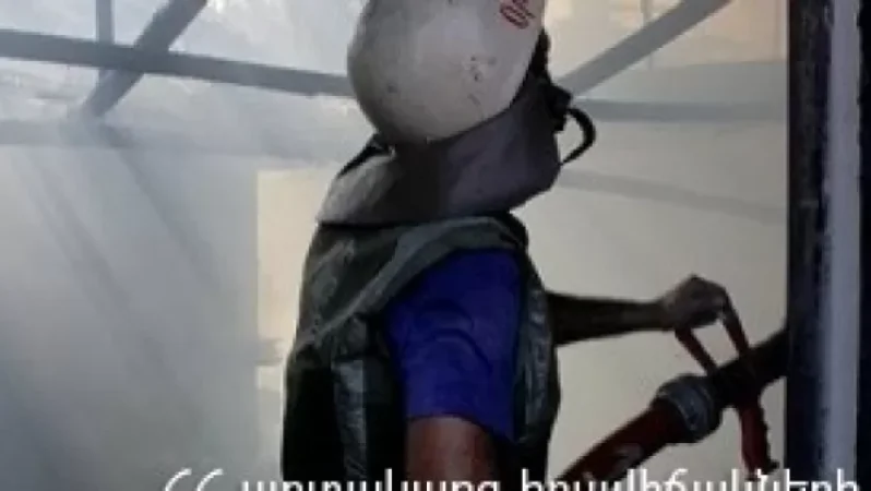 Սեմյոնովկա գյուղում հրդեհ է բռնկվել. տեղում են փրկարարները