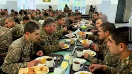 Եվս մեկ զորամաս անցել է սննդի մատակարարման նոր կարգի